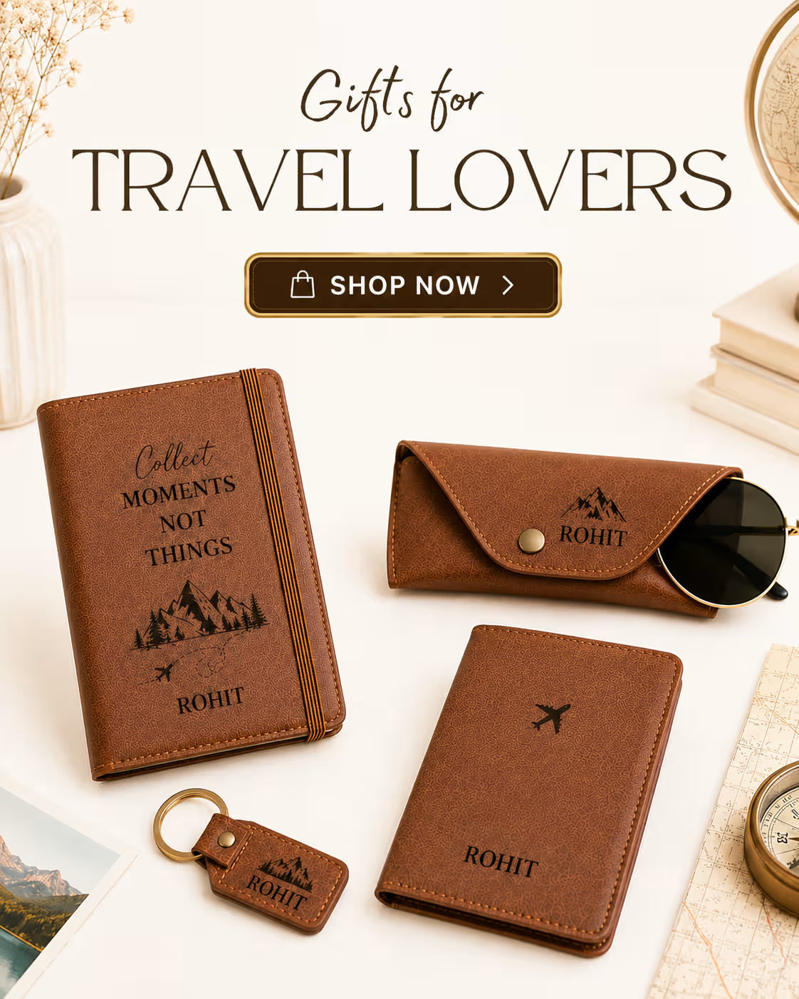 Personalized Gifts for Travel Lovers