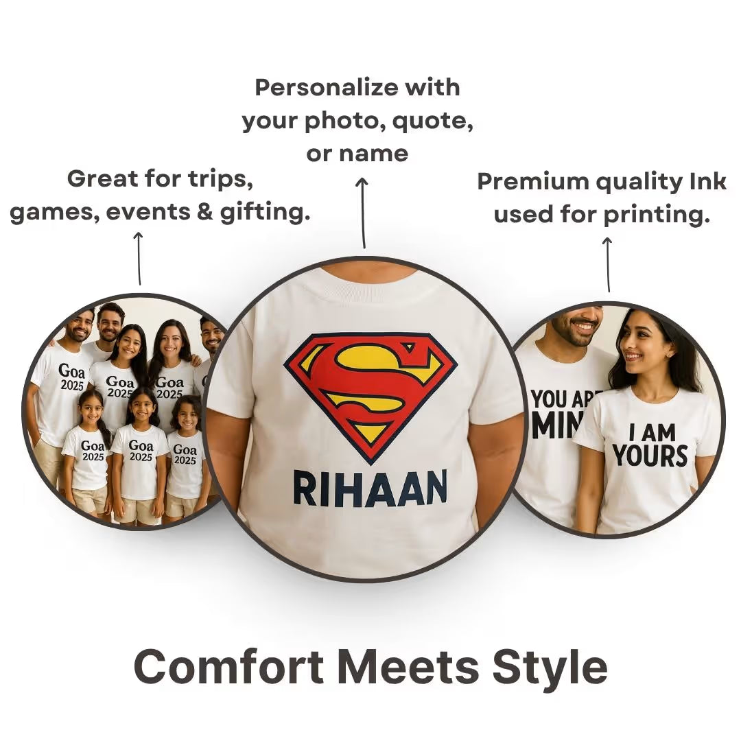 Customized Poly-Cotton Tshirt (120GSM)