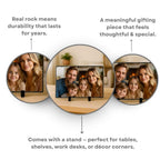 Customized Rectangle Rock Photo Frame