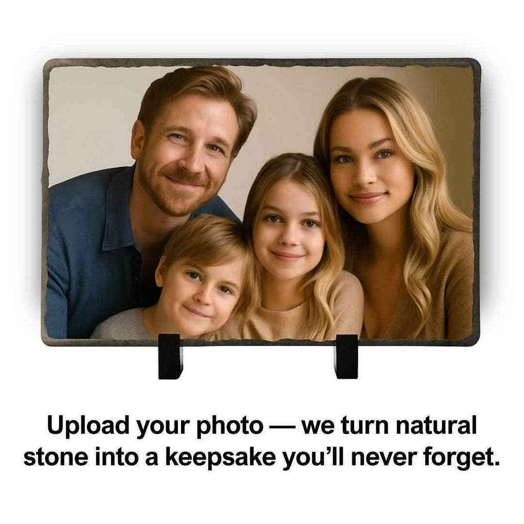 Customized Rectangle Rock Photo Frame
