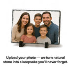 Customized Rectangle 2 Rock Photo Frame