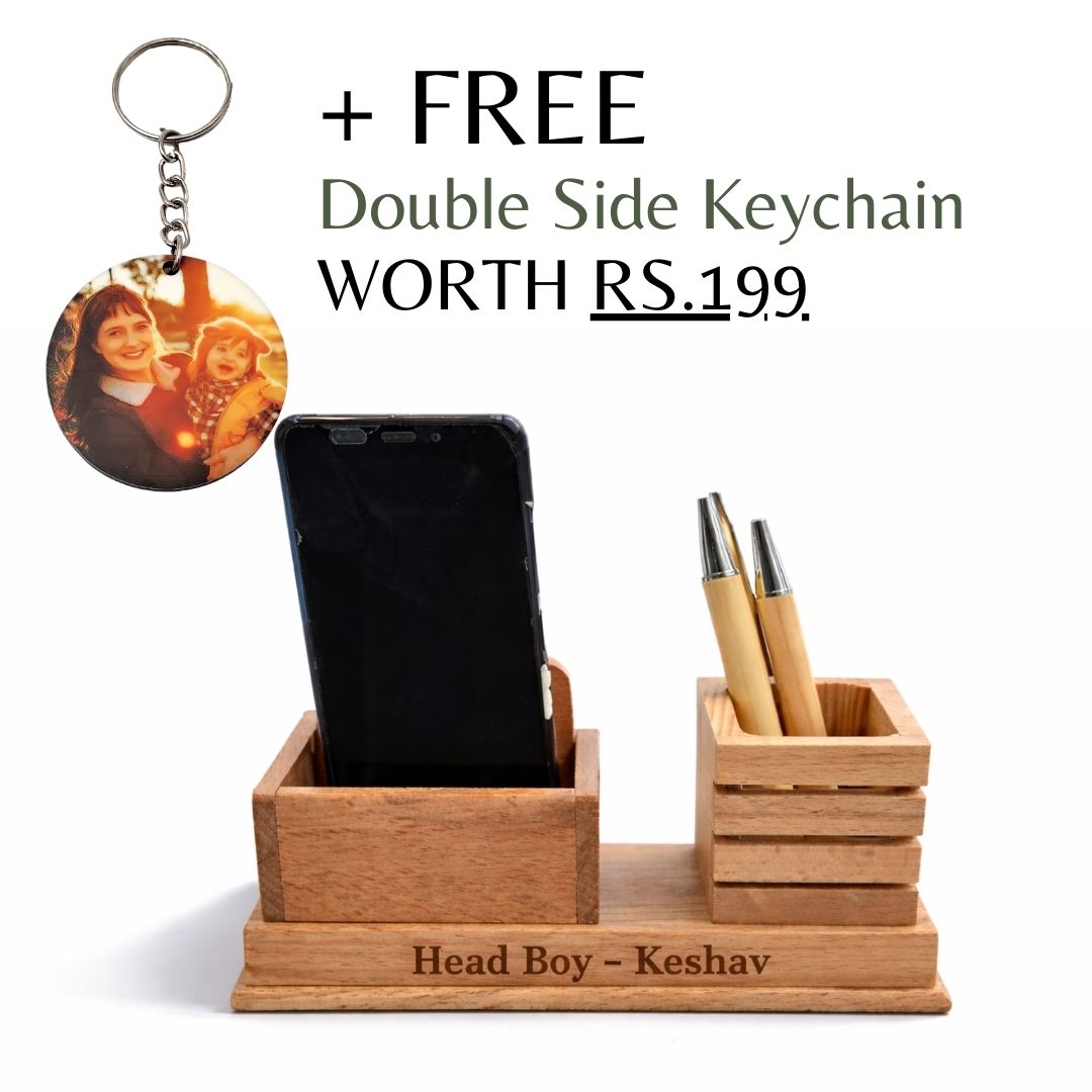 Personalized Professional Multi-Slot Desk Stand