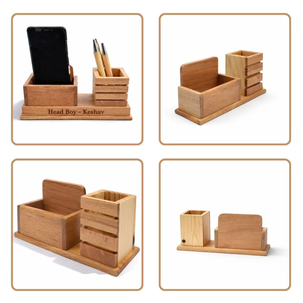 Personalized Professional Multi-Slot Desk Stand