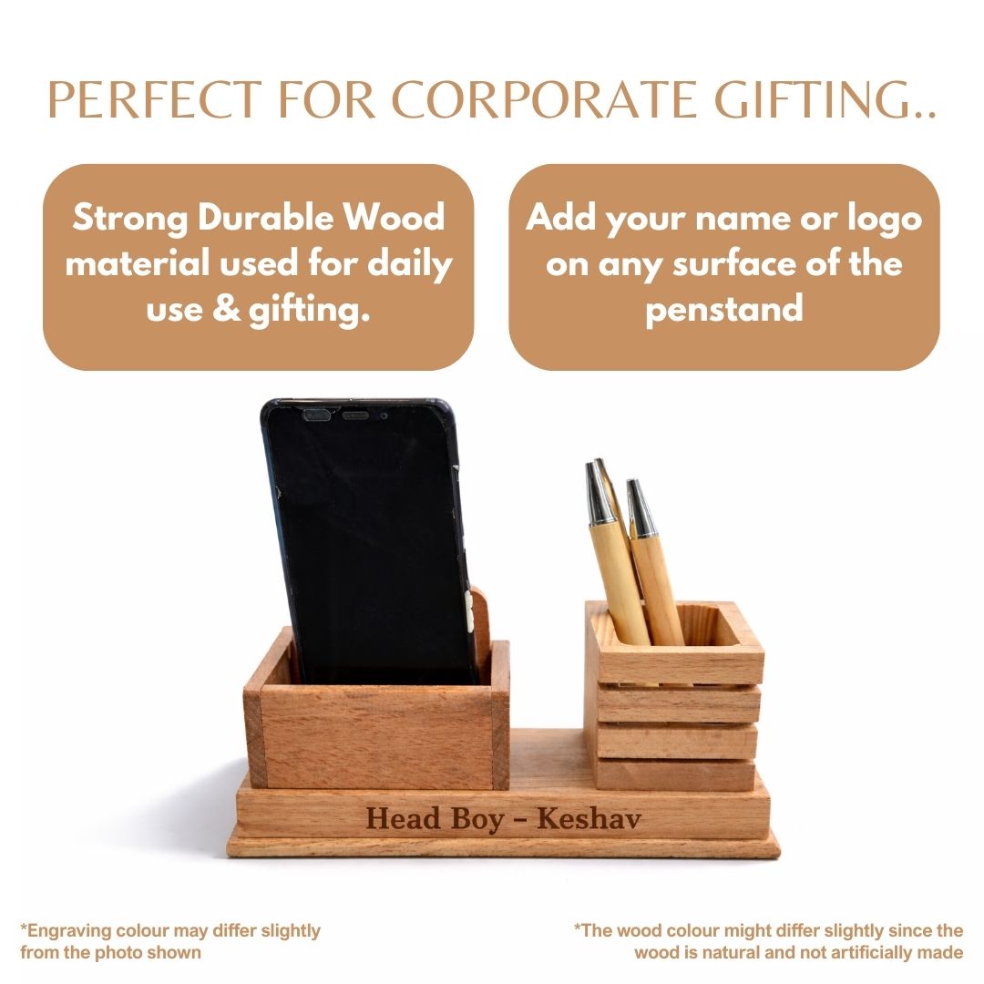 Personalized Professional Multi-Slot Desk Stand