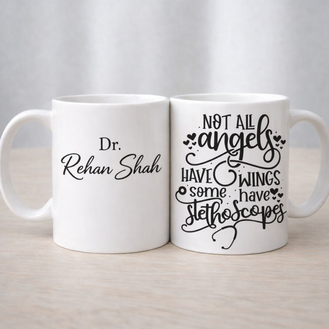 Double Personalized Mug for Doctors