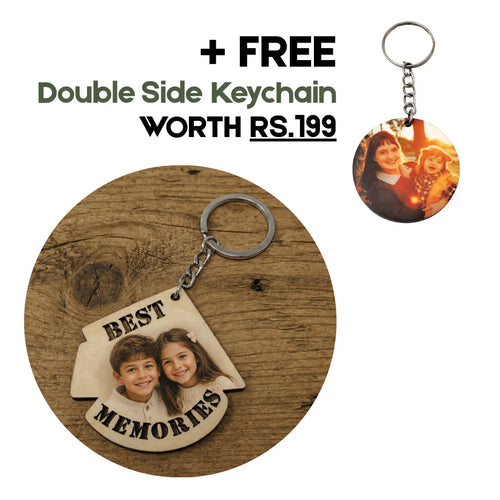 Best Memories Keychain for Sister