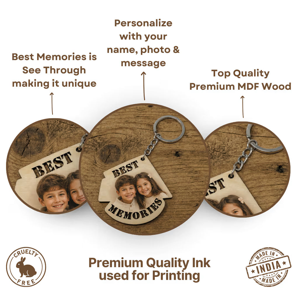 Best Memories Keychain for Sister