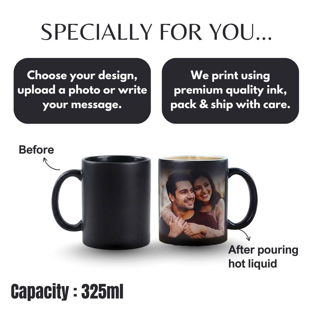 Customized Black Magic Mug