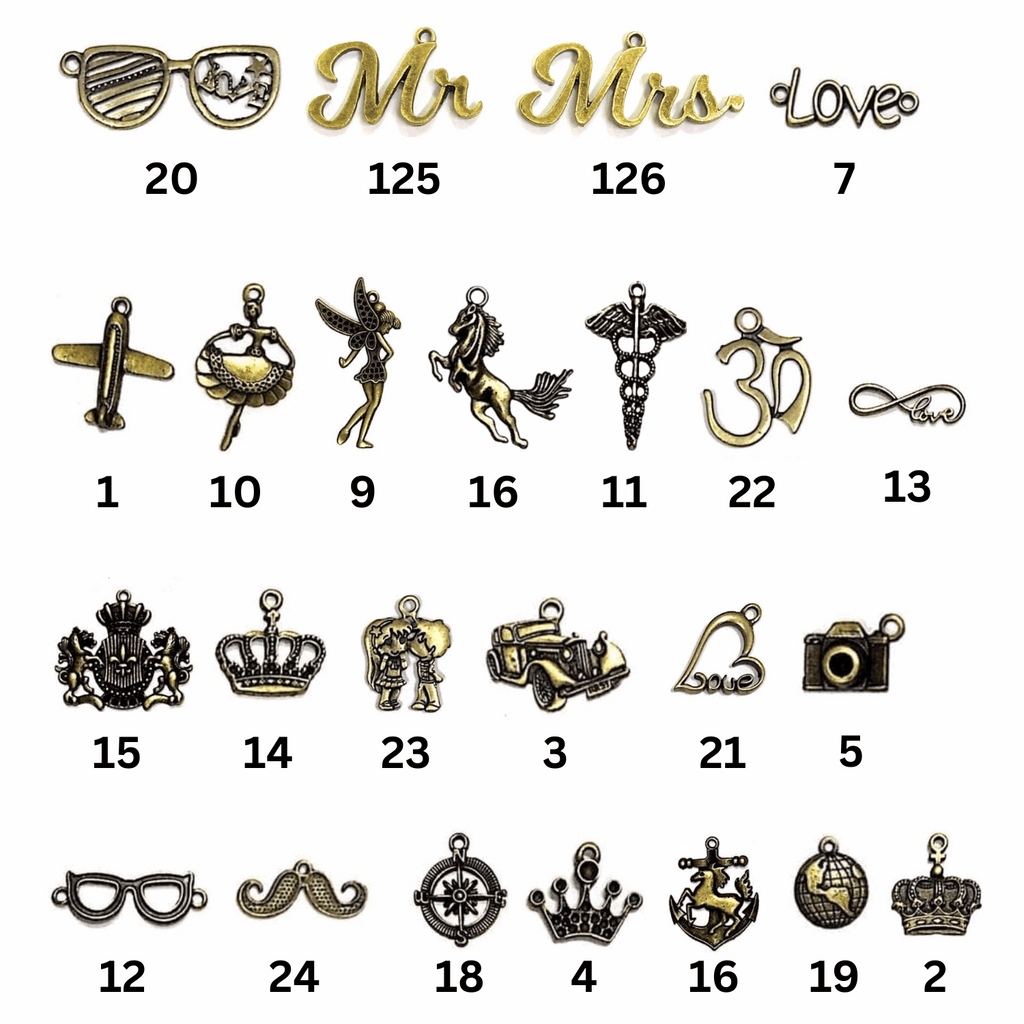 Personalized Button Passport Cover - Grey