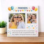 Custom Photo  Friend Ceramic Tile