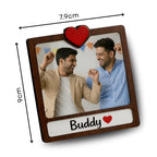 Customized Friends Photo Wooden Friends Magnet