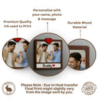 Customized Friends Photo Wooden Friends Magnet