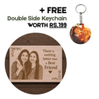 Customized Friends Wooden Engraved Plaque