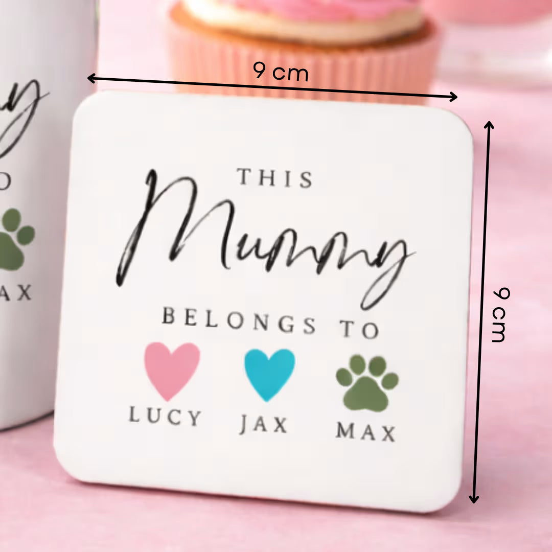 Customized Kids Name Colour Mug for Mom