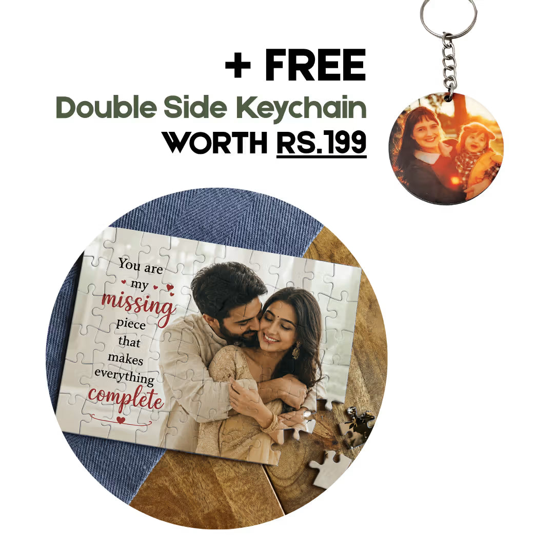 Customized Love Photo Puzzle for Husband