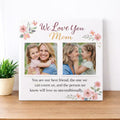 Customized Love you Mom Photo Ceramic Tile