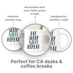 Customized CA Audit Quote Ceramic Mug