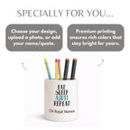 Customized Ceramic Pen Stand for Chartered Accountant