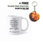 Personalized Name Ceramic Mug For Lawyer