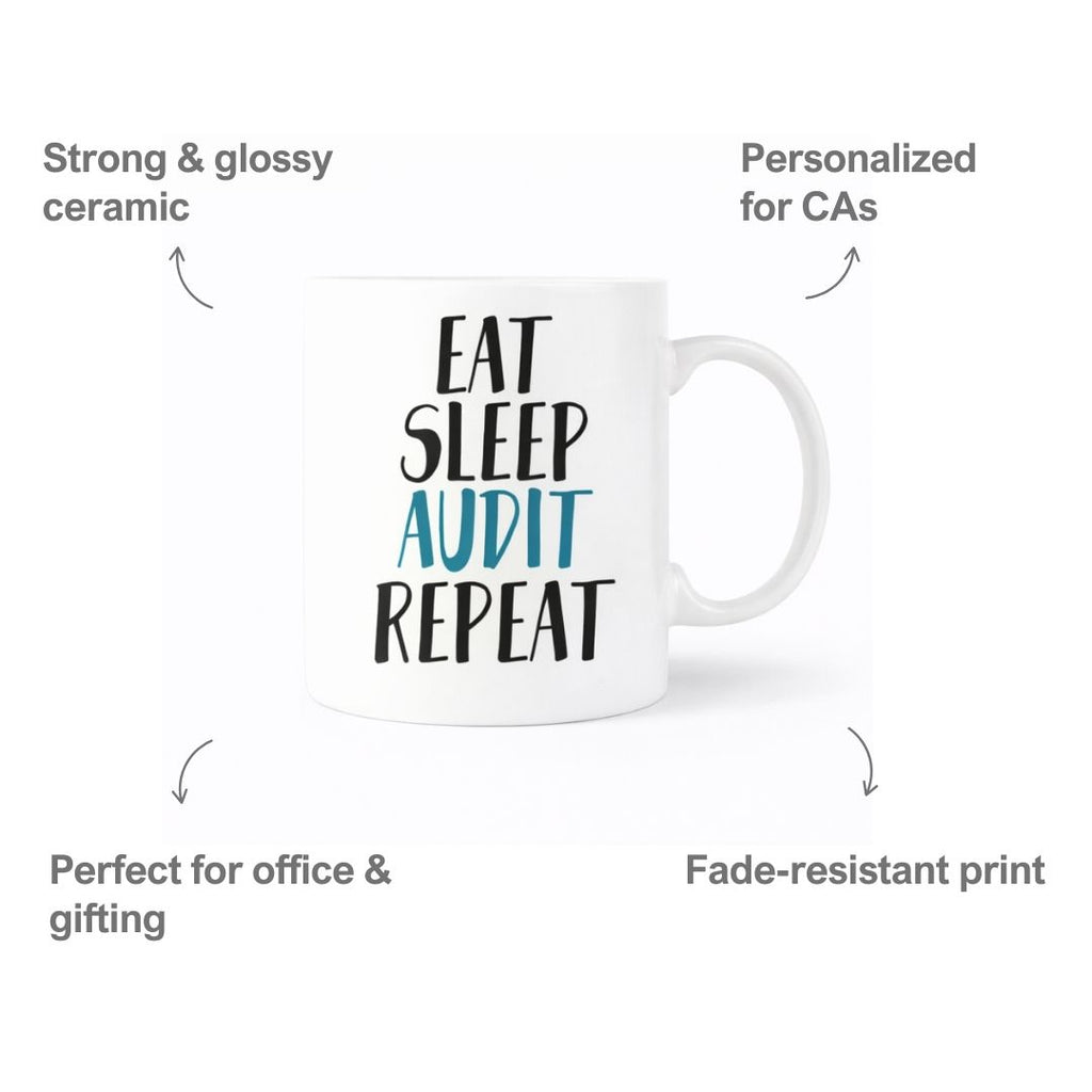 Customized CA Audit Quote Ceramic Mug