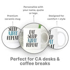 Customized CA Audit Quote Ceramic Mug