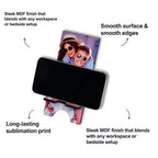Personalized Photo MDF Mobile Stand