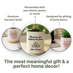 Customized Ceramic Flower Pot Vase