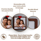 Dadda Photo Wooden Fridge Magnet