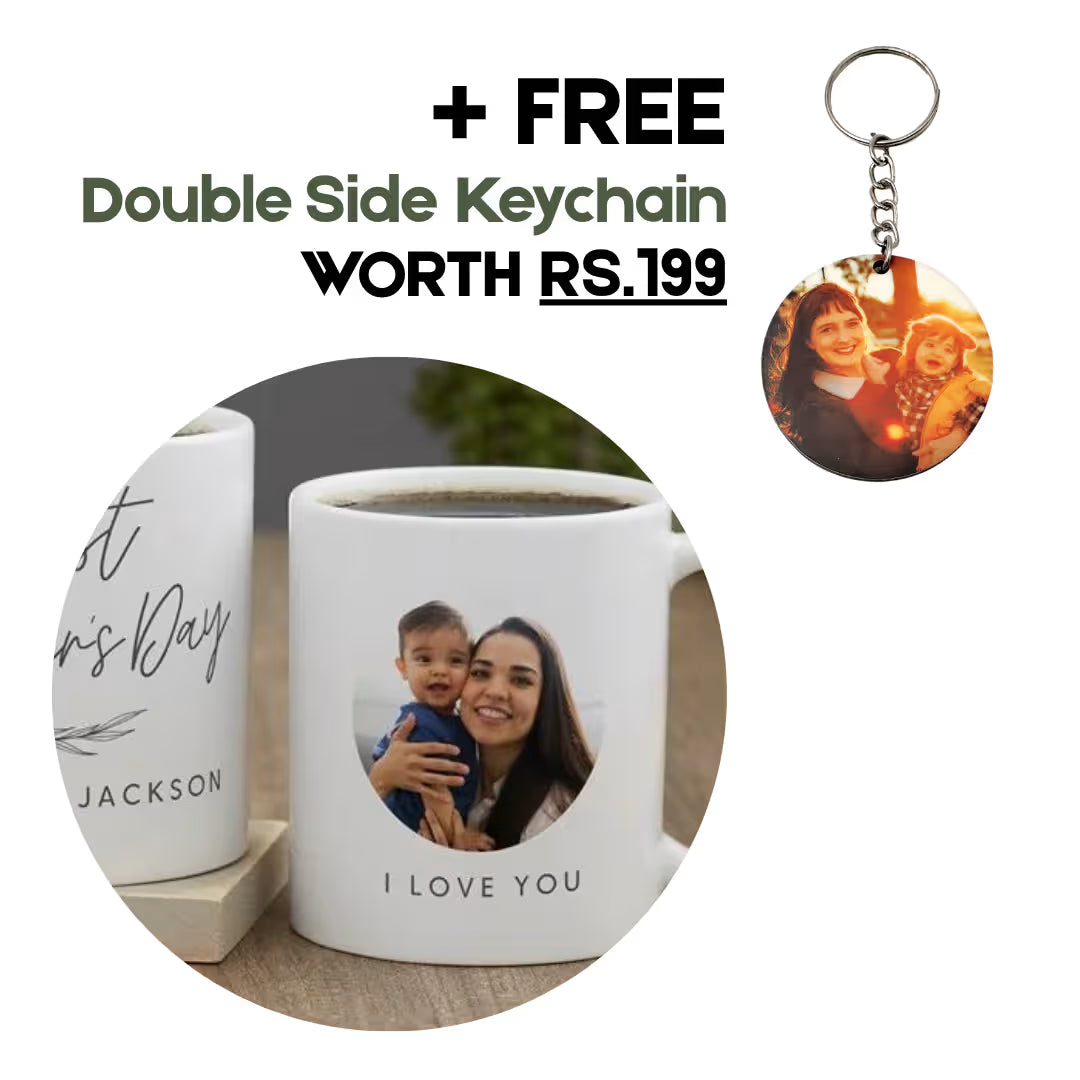 First Mother's Day Custom Photo Cup