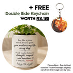 Flower Pot with Emotional Message for Husband
