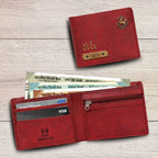 Personalized RFID Protected Chain Wallet with Card Holder