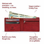 Personalized RFID Protected Chain Wallet with Card Holder