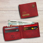 Personalized RFID Protected Vegan Leather for Men Wallet