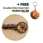 Personalized Key Shaped Photo Wooden Holder