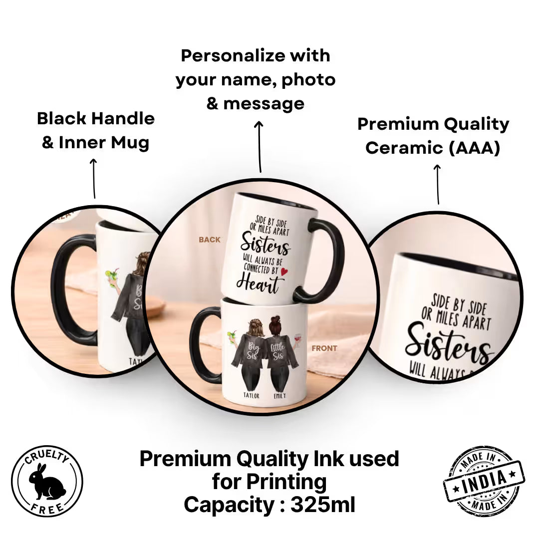 Long Distance Sisters Mug