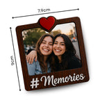 Memories Friends Photo Wooden Fridge Magnets