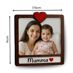 Mumma Wooden Personalized Photo Fridge Magnet
