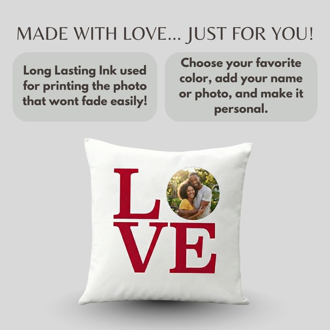 Customized Photo Satin Pillow