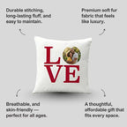 Customized Photo Satin Love Pillow