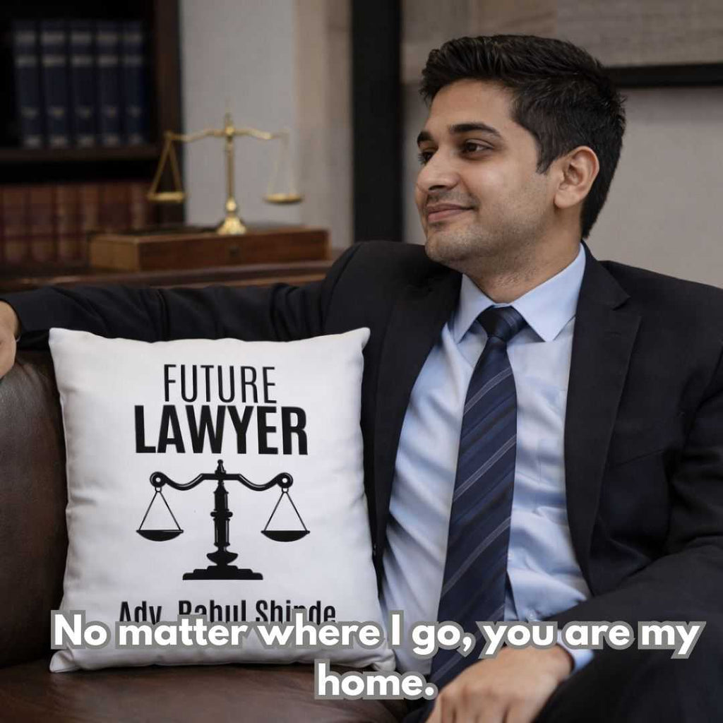 Photo Satin Future Lawyer Customized Pillow