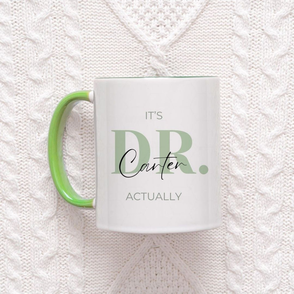 Customized Ceramic Quote Mug For Docter's