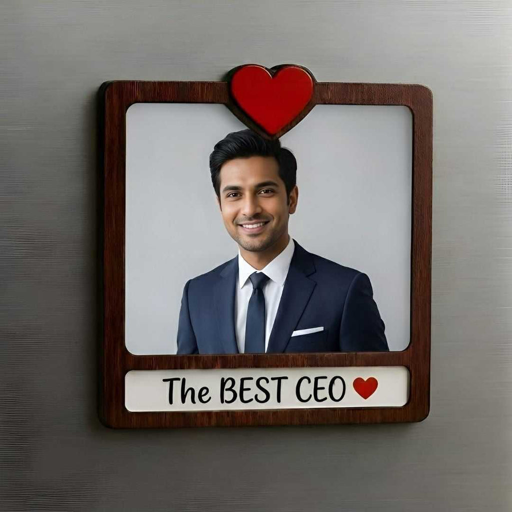MDF The Best CEO Customized Fridge Magnet