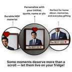 MDF The Best CEO Customized Fridge Magnet