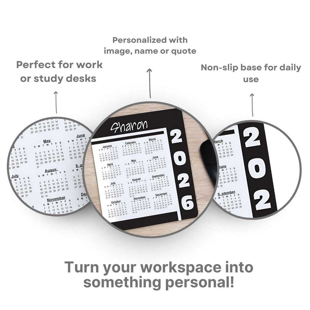 Customized Calender theme Mouse pad