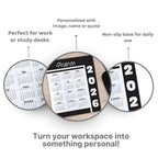 Customized Calender theme Mouse pad