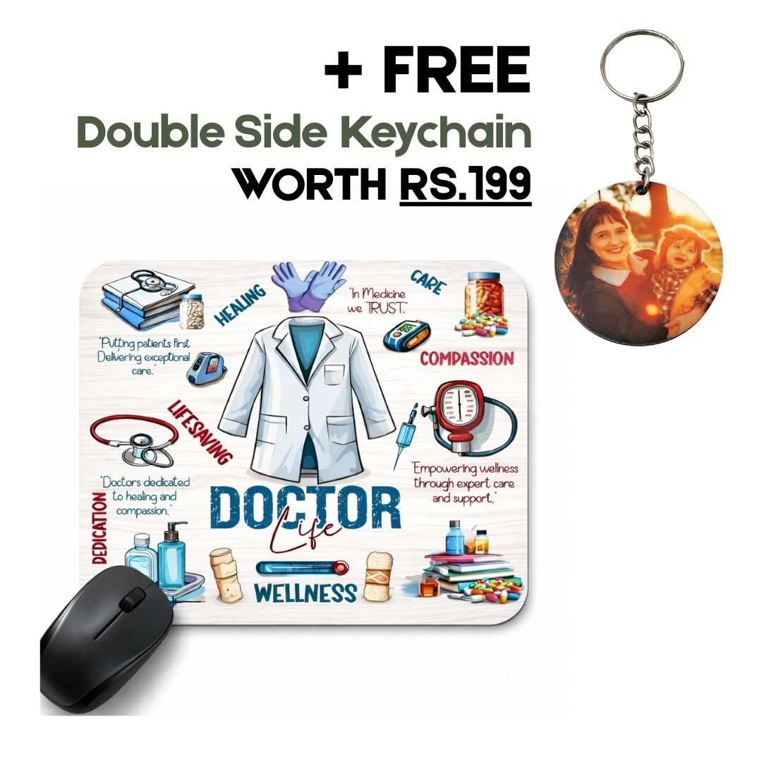 Customzied Mouse pad for Doctor