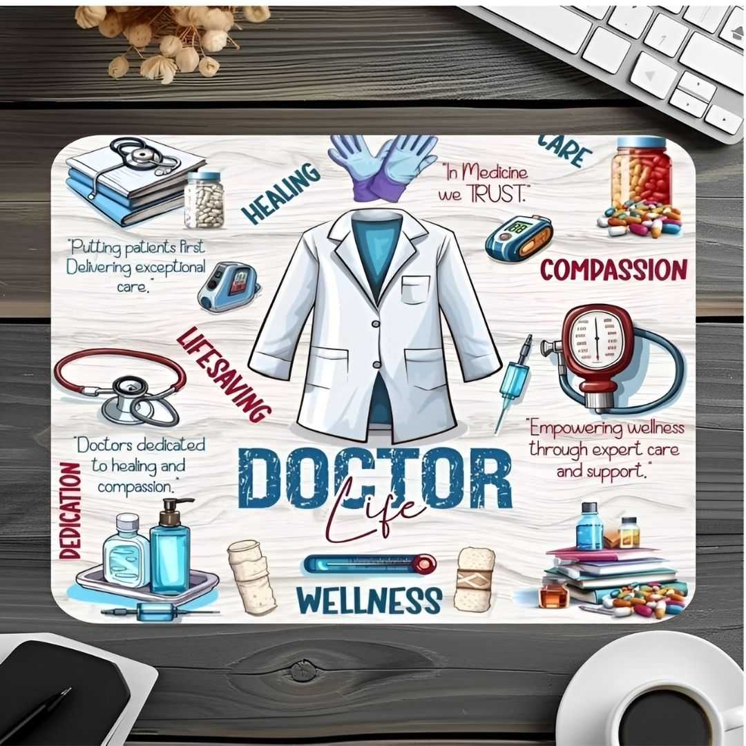 Customzied Mouse pad for Doctor
