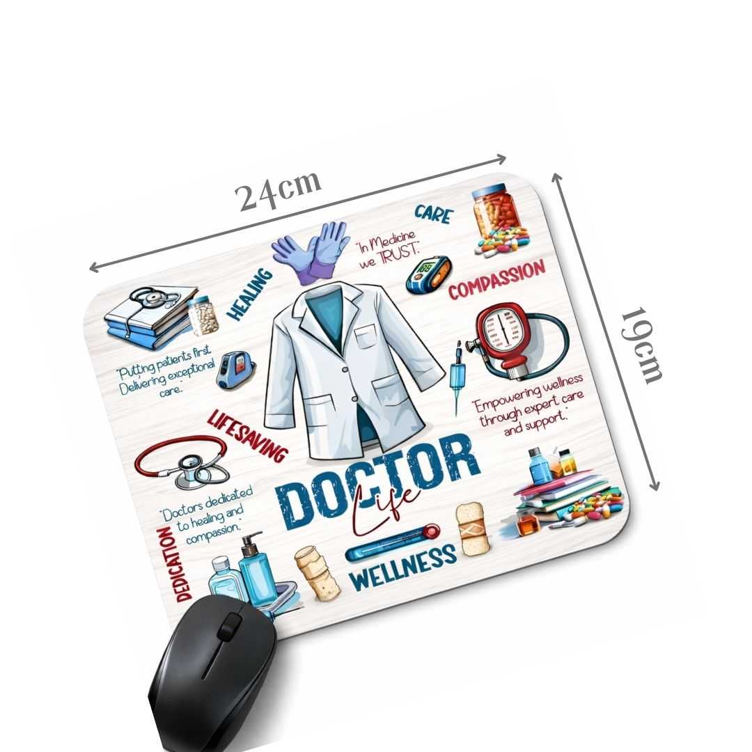 Customzied Mouse pad for Doctor