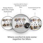 Dad Picture Personalized Mouse Pad