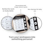 Customized Calender theme Mouse pad